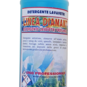 -LINEA DIAMANT- Detergente lavavetri profumato flacone 1lt