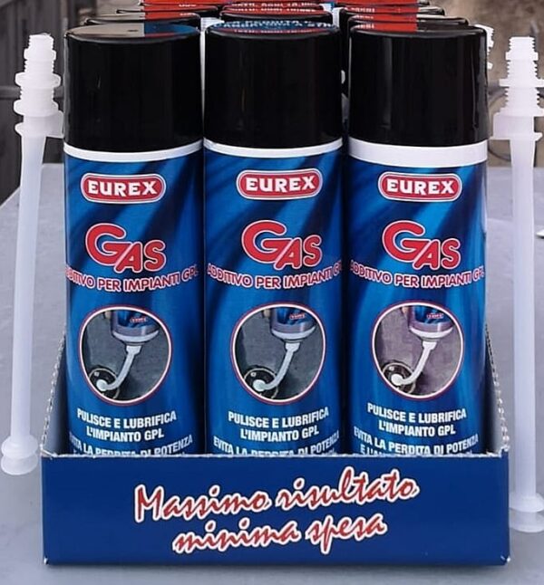 EUREX ADDITIVO PER IMPIANTO GPL 120 ml con raccordo x 12 PEZZI