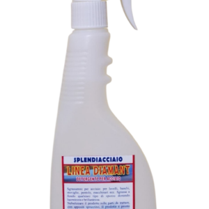 -LINEA DIAMANT- SPLENDIACCIAIO flacone 750ml con spruzzatore