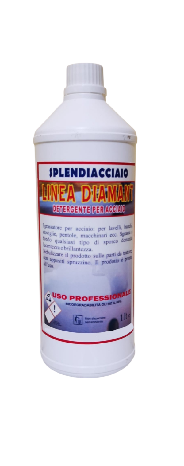 -LINEA DIAMANT- SPLENDIACCIAIO flacone 1lt