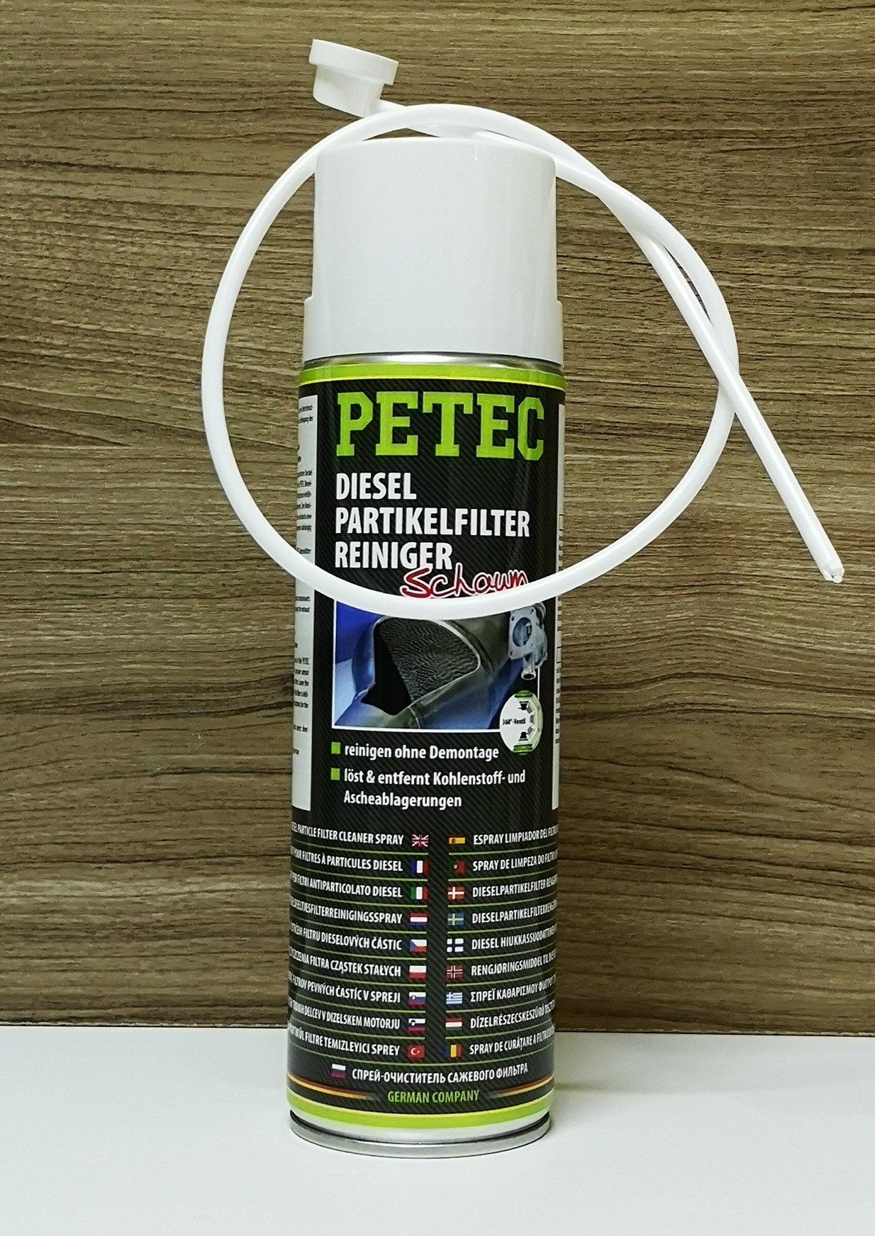 PETEC – DETERGENTE SPRAY PER FILTRO ANTIPARTICOLATO (FAP/DPF) DIESEL 400ML  – DISCOUNT DELLA PULIZIA