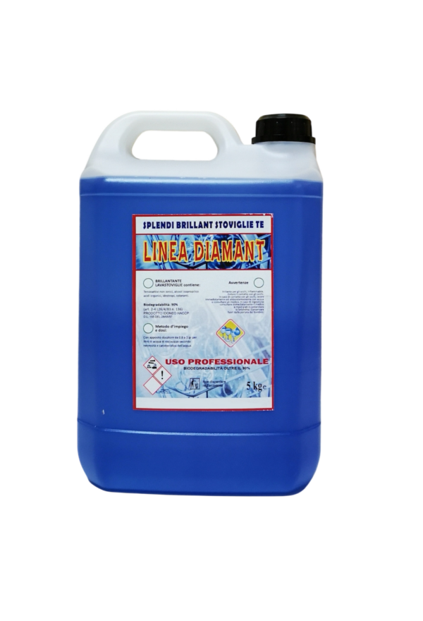-LINEA DIAMANT- SPLENDI BRILLANT TE Brillantante per lavastoviglie Tanica 5kg