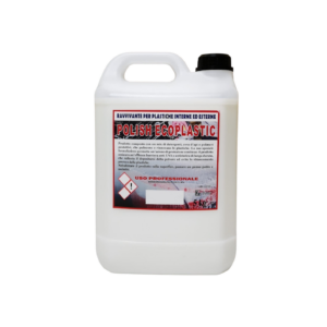 POLISH ECOPLASTIC - Ravvivante protettivo per cruscotti e fascioni profumato tanica 5kg