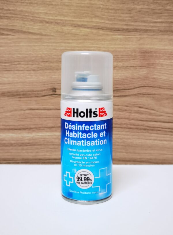 HOLTS - Disinfettante ambienti, abitacoli e climatizzatori 150ml x 1 pezzo - ATTIVITA' VIRUCIDA SECONDO NORMA EN:14476:2013+A2:2019