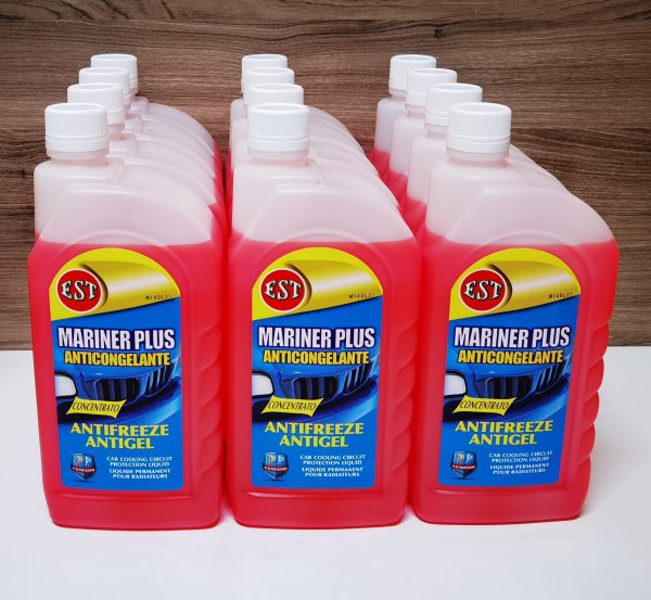 EST MARINER PLUS ANTIGELO ROSSO 1Lt CONCENTRATO CONFEZIONE DA 12 PEZZI